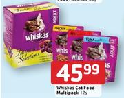Whiskas Cat Food Multipack-12's