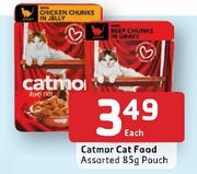 Catmor Cat Food Assorted-85g Each