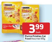 Purina Friskies Cat Food Assorted-85gm Each