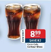 Coca-Cola Contour Glass-Each