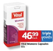Vital Womens Capsules-60's