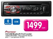 Proneer CD/USB/Bluetooth Front Loader(DEH-4550BT)-Each