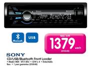 Sony CD/USB/Bluetooth Front Loader(MEX-BT3150U)