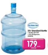 The Water Well 20Ltr Standard Bottle(BOT-STD)