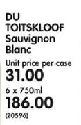 Du Toitskloof Sauvignon Blanc-6 x 750ml