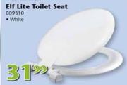 Splash Works White Elf Lite Toilet Seat