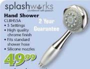 Splash Works Hand Shower(CLBHS-5A)