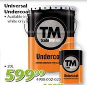TM Universal Undercoat-20Ltr(4900-002-020) Each