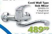 Elements Conti Wall Type Sink Mixer