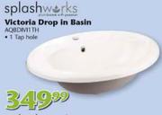 SplashWorks Victoria Drop In Basin (AQBDM1TH)