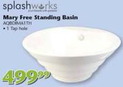 Splashworks Mary Free Standing Basin (AQBDIMA1TH)