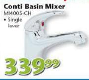 Elements Conti Basin Mixer (MI400S-CH)
