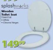 Splashworks Wooden Toilet Seat (TSWHT-W)