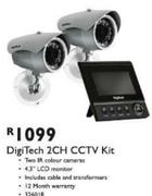 Digitech 2 Ch CCTV Kit