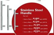Stainless Steel Handle 12x76mm-Each