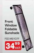 Front Window Foldable Sunshade(MS107F)-Each