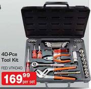 Auto Craft 40 Piece Tool Kit(VTK040)-Per Set