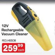 12V Rechargeable vacuum Cleaner(HS508)-Each