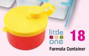 Little One Formula Container