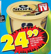 Stork Country Spread Medium Fat Spread-1kg Tub