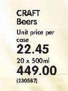 Craft Beer-20x500ml