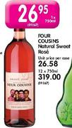 Four Cousins Natural Sweet Rose-750ml