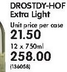 Drostdy-Hof Extra Light-12x750ml