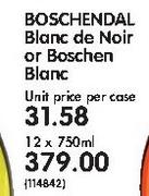 Boschendal Blanc De Noir Or Boschen Blanc-12x750ml