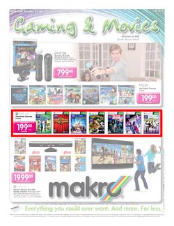 Makro : Gaming & Movies (31 Jul - 2 Sep), page 1