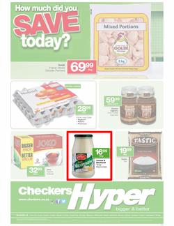 Checkers Hyper Gauteng : Save Today (6 Aug - 19 Aug), page 1