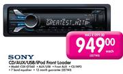 Sony CD/AUX/USB/iPod Front Loader(CDX-GT560)