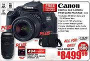 Canon Digital SLR Camera Twin Lens Package