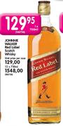 Johnie Walker Red Label Scotch Whisky-12 x 750ml