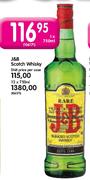 J&B Scotch Whisky-12 x 750ml