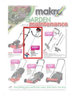 Makro : Garden & Maintenance (20 Aug - 3 Sep), page 1