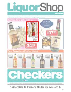 Checkers Eastern Cape : LiquorShop (20 Aug - 2 Sep), page 1