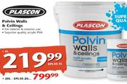 Plascon Polvin Walls & Cellings-20L