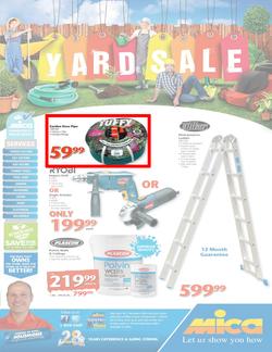 Mica : Yard Sale (21 Aug - 2 Sep), page 1