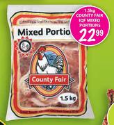 County Fair IQF Mixed Portions-1.5kg