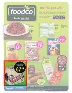 Foodco Western Cape : No Frills, Just Value (22 Aug - 26 Aug), page 1