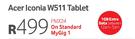 Acer Iconia W511 Tablet-On Standard MyGig 1