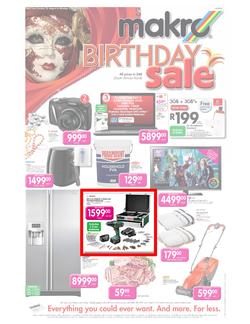 Makro : Birthday Sale (26 Aug - 3 Sep), page 1