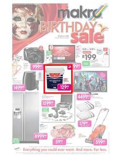 Makro : Birthday Sale (26 Aug - 3 Sep), page 1