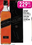 Johnnie Walker Black Label Scotch Whisky-1 x 750ml