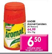 Knorr Aromat Canisters-10x75g