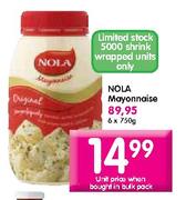 Nola Mayonnaise-750g Each