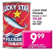 Lucky Star Pilchards-12x400g 