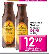 Mrs Ball's Chutney-8x470g