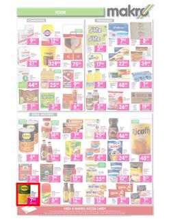 Makro : Cape Gate Grand Opening - Food (29 Aug - 2 Sep), page 1