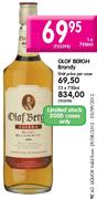 Olof Bergh Brandy-12 x 750ml